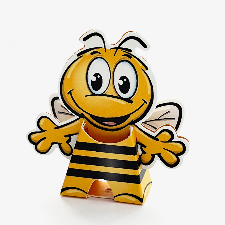 werbefigur Biene